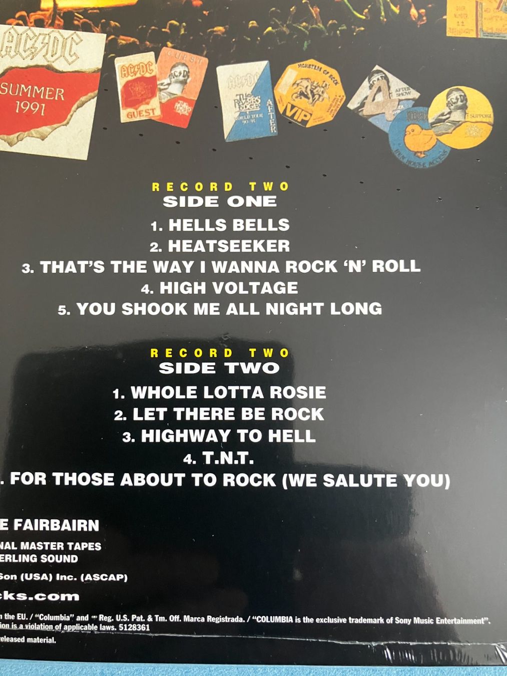 Dischi in vinile: AC / DC – Nuovo e nell'imballaggio originale da Aarwangen venduto da Jukebox3 5