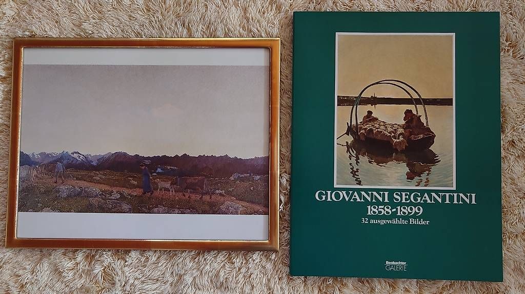 Gemälde: Kunstmappe Giovanni Segantini  – Gebraucht aus La Neuveville von Okapo