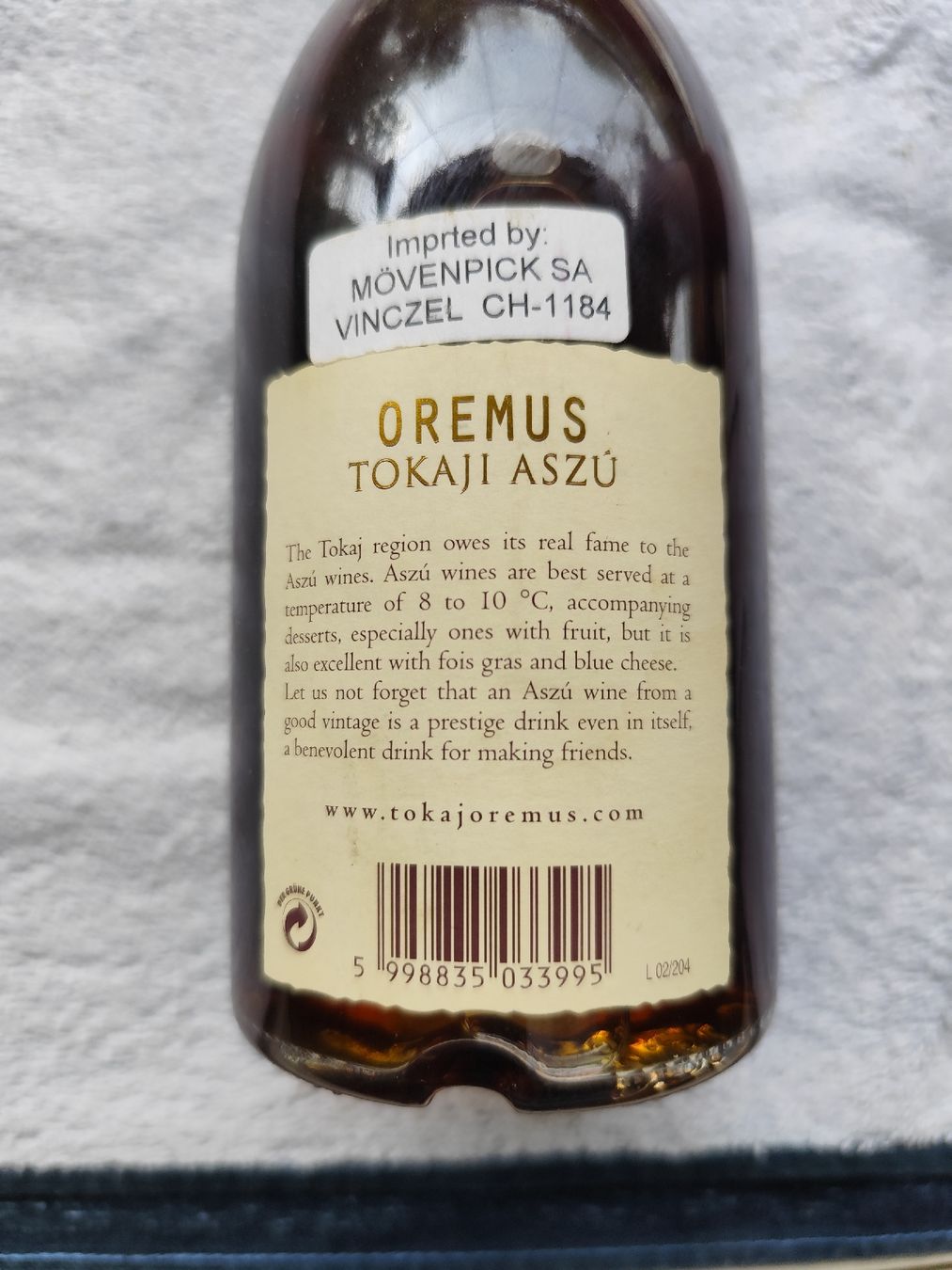 Vino: 1flasche TOKAJI 1999 – Nuovo (secondo la descrizione) da minusio venduto da Birraio 2