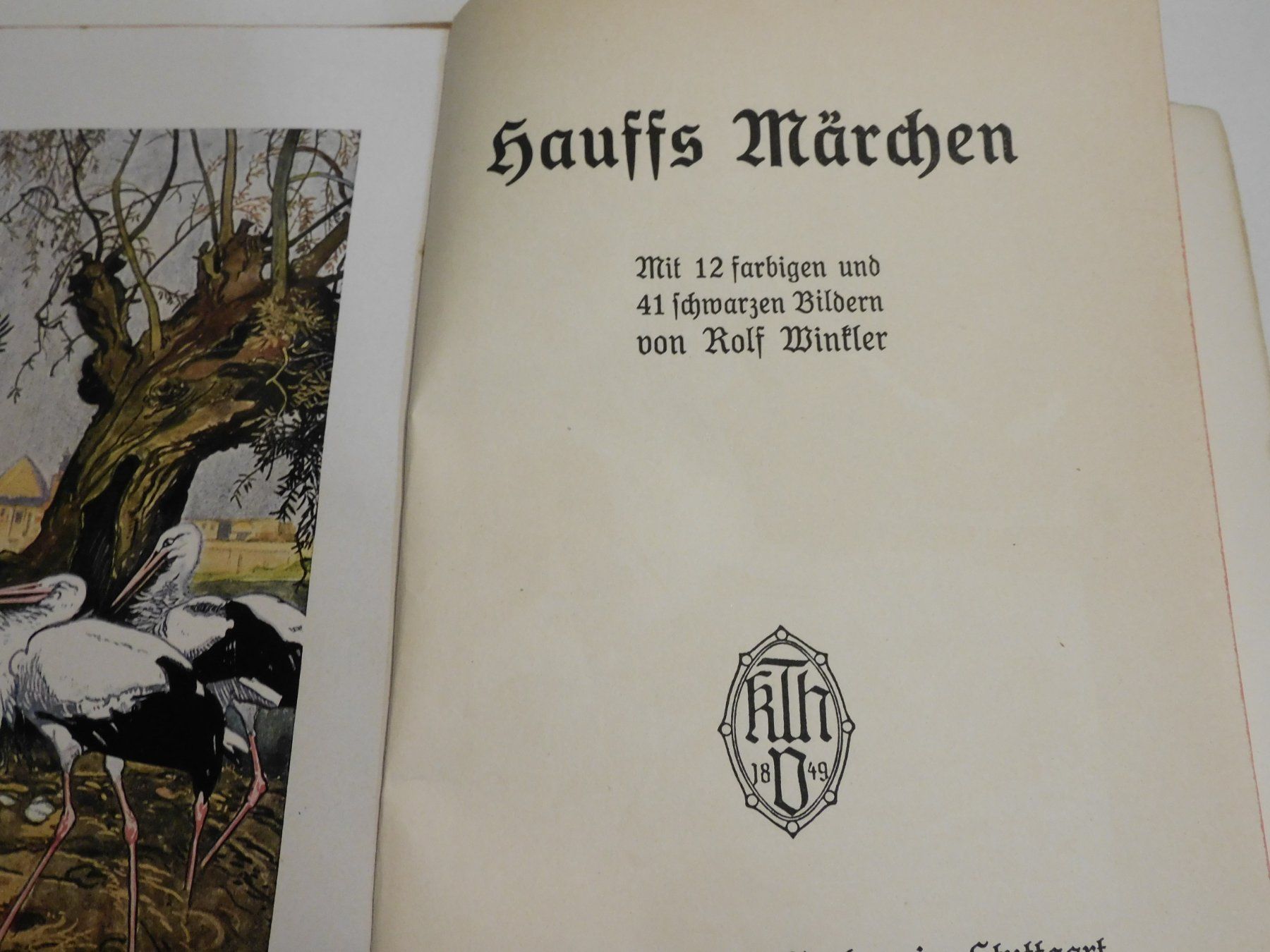 Libri: Hauffs Märchen antikes Kinderbuch Märchenbuch   gebraucht – Usato da Sursee venduto da 76 3
