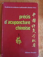 Précis d’acupuncture Chinoise