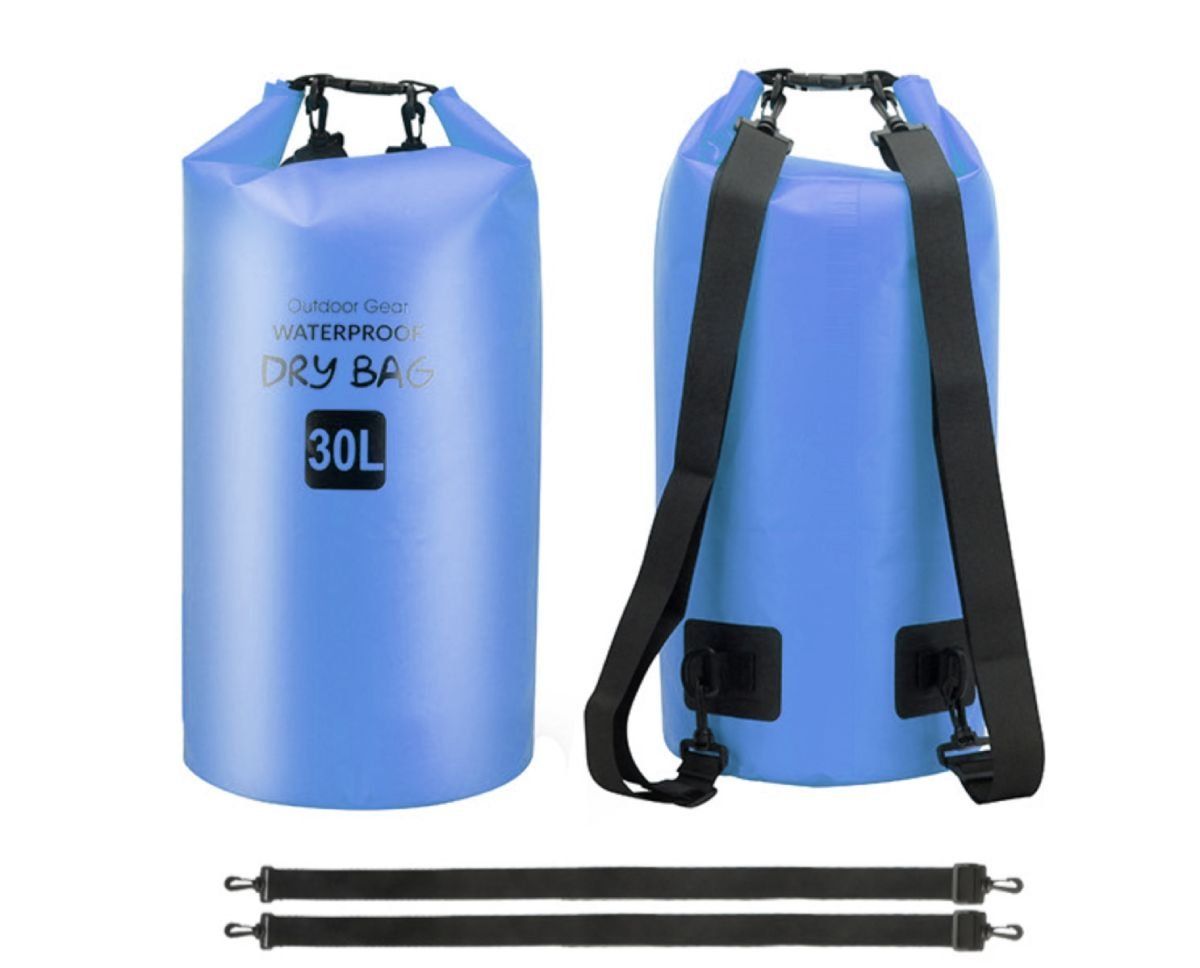 Zaini: Sac Sec étanche avec Anse réglable 30L NOIR – Nuovo e nell'imballaggio originale da Morges venduto da All4nature 1