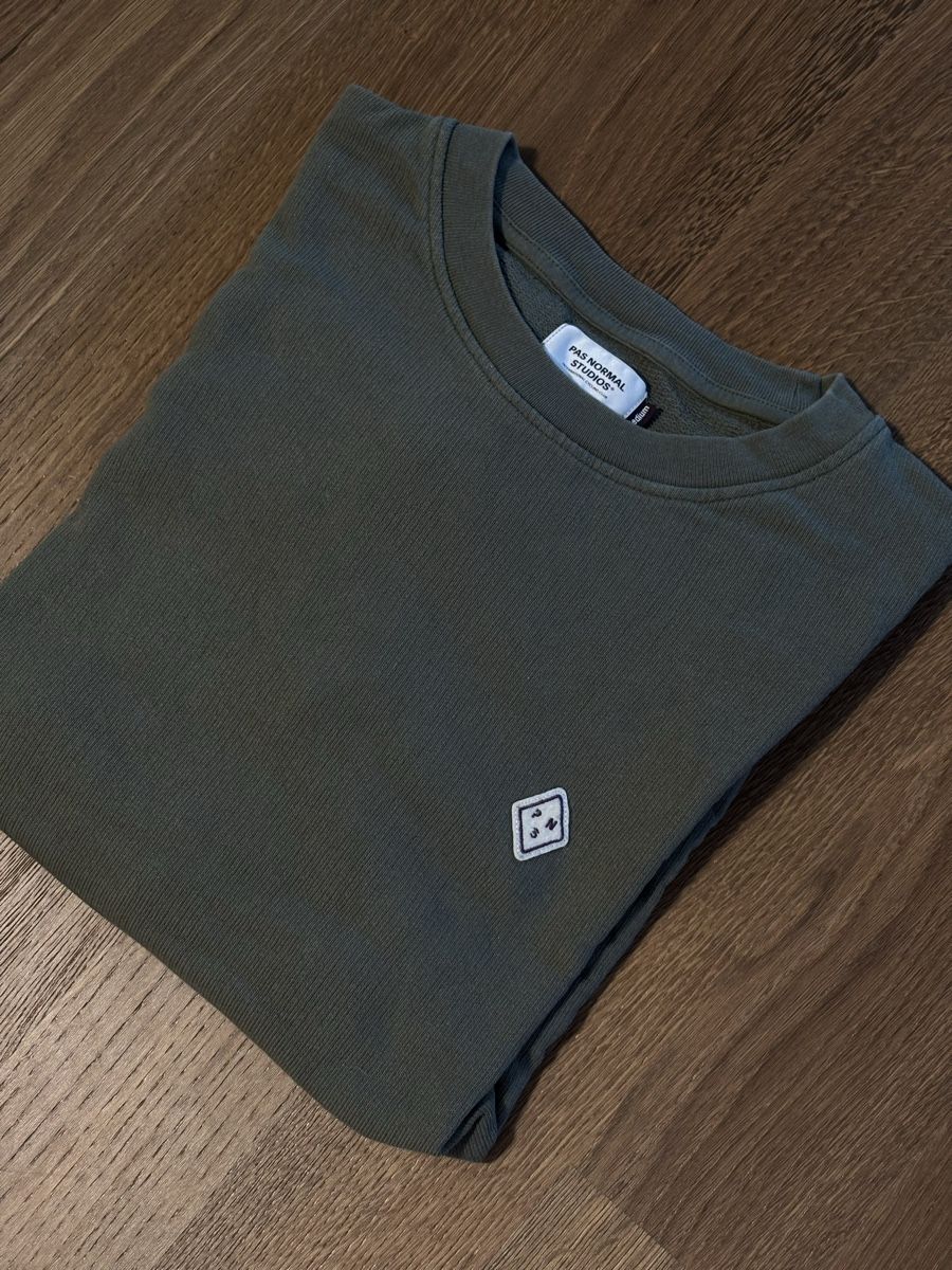 Pas Normal Studios Maglioni & Felpe: PNS Khaki Logo Sweatshirt  – Usato da Mels venduto da exploremore