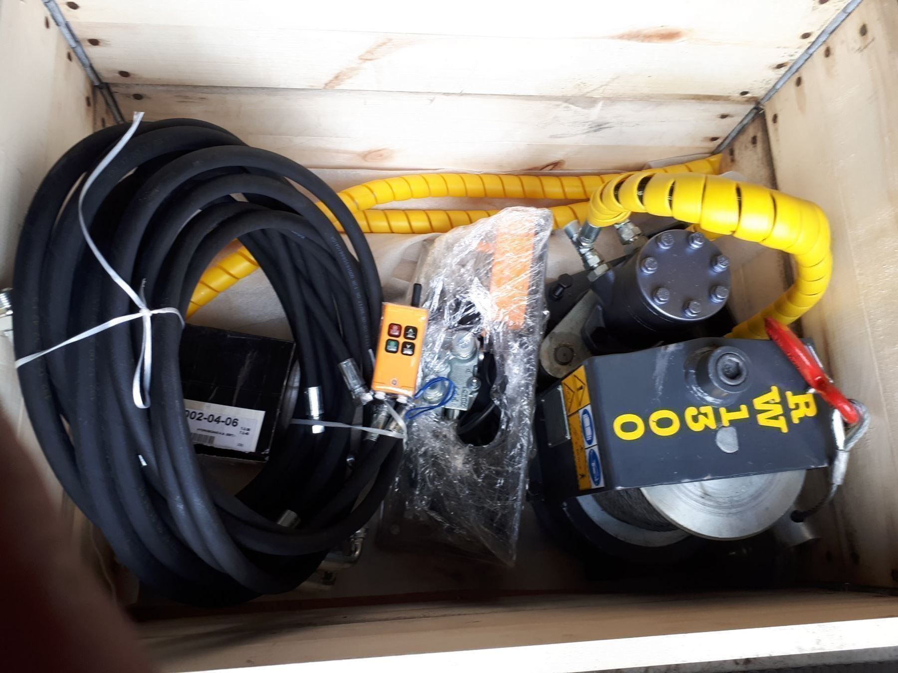 Argani forestali & Pinze posteriori : Kranseilwinde RW1400 mit Funk – Nuovo (secondo la descrizione) da Haslen AI venduto da Wildtech 2