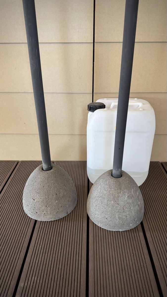 Lampes: Gartenfackeln 2 Stck. mit Betonfuss  – D'occasion à Fislisbach par Stella_85 4