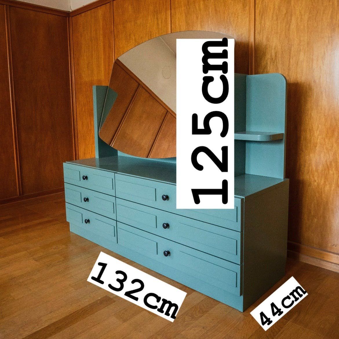 Cassettiere: Sideboard mit Spiegel restauriert – Usato da Gersau venduto da Renova_Moebel 8