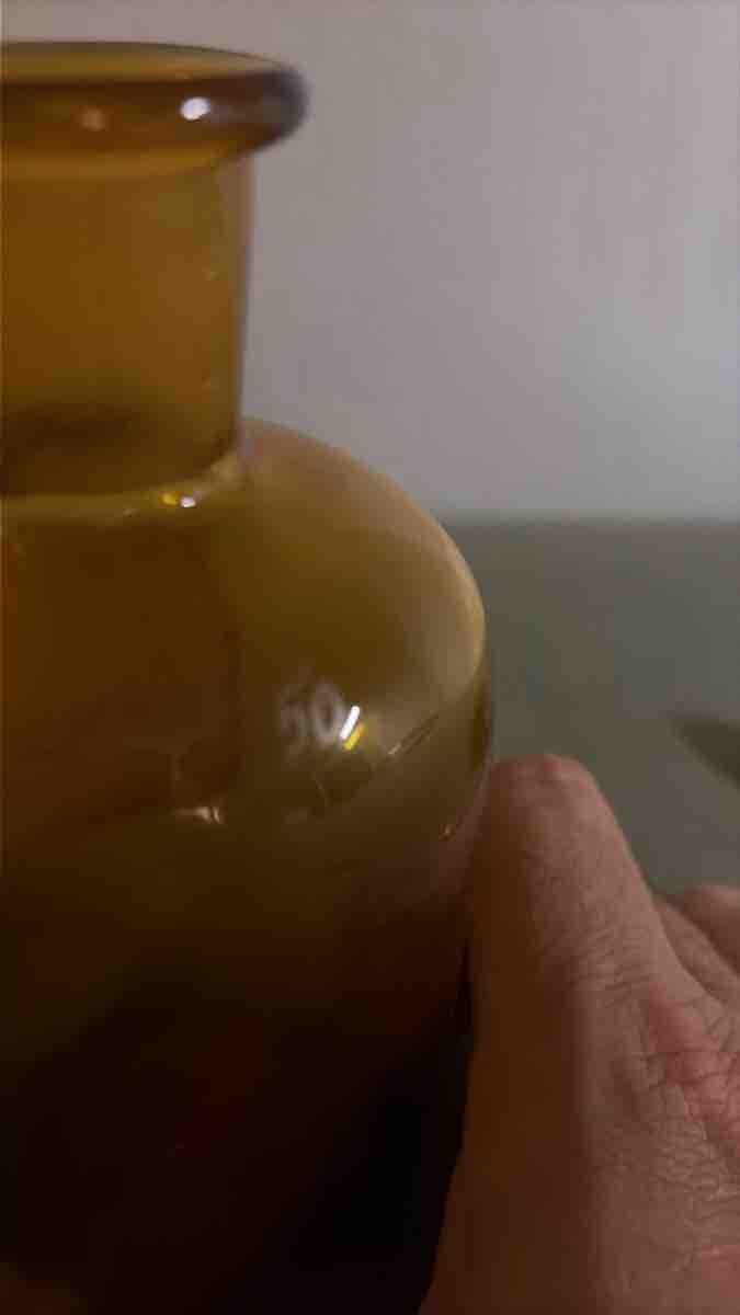 Tutte le decorazioni: Alte Apothekerflasche aus Braunglas – Usato da Biel/Bienne venduto da NitnelavV 3