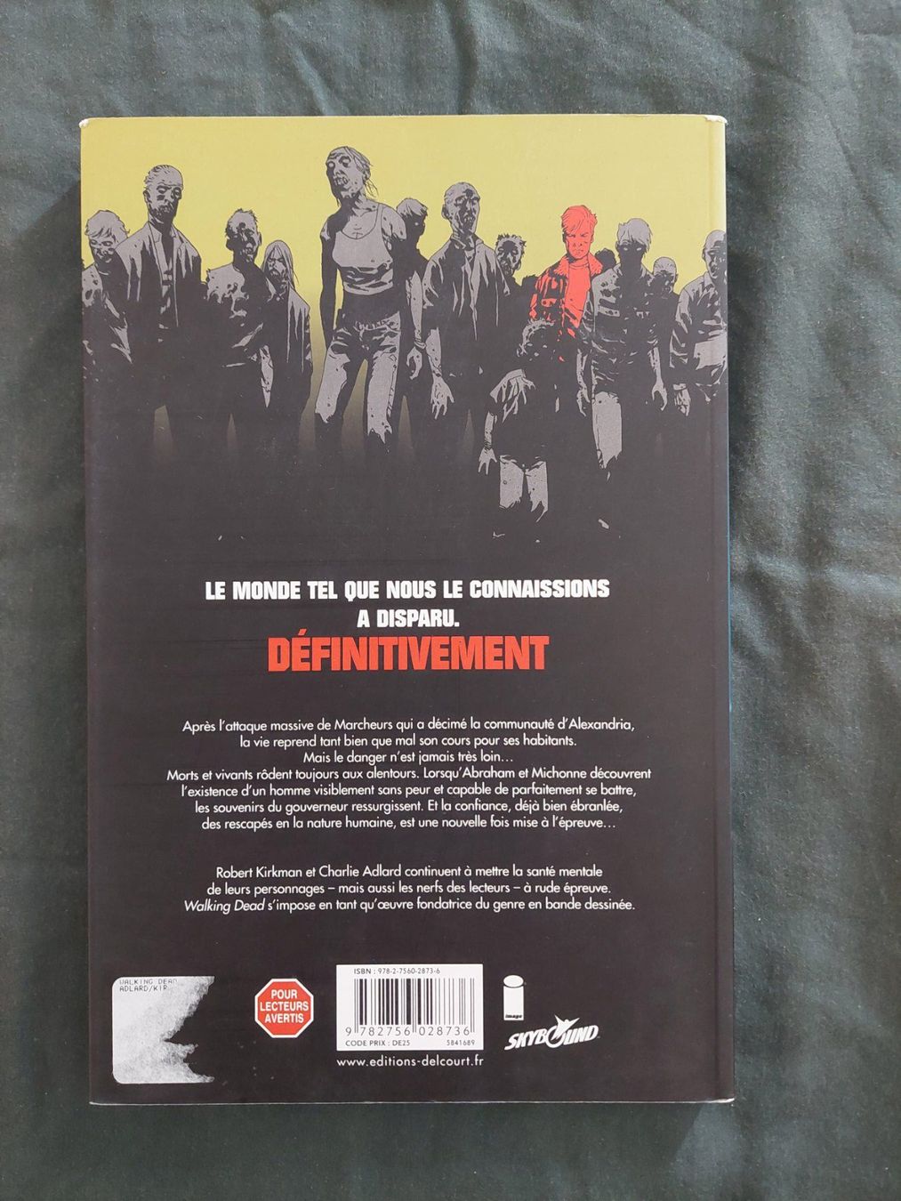 Fumetti: Walking Dead T.16 Un Vaste Monde EO 2012 TBE – Usato da Genève venduto da Blu_BD 1