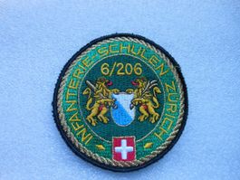 Armee Militär Abzeichen Infanterie Schulen Zürich