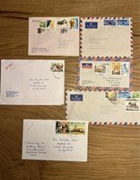 Indien – 30 originale Luftpost- und Book-Post-Briefe