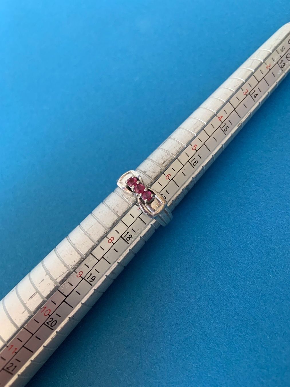 Anelli: Silberring pinke masche (54) – Usato da Laufen venduto da belleskulptur 8