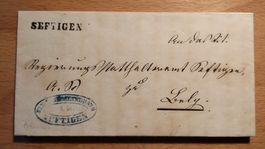 Gemeind Seftigen an Reg.statthalter 1861