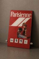 Calendario Parisienne vintage con foto uomo e cane
