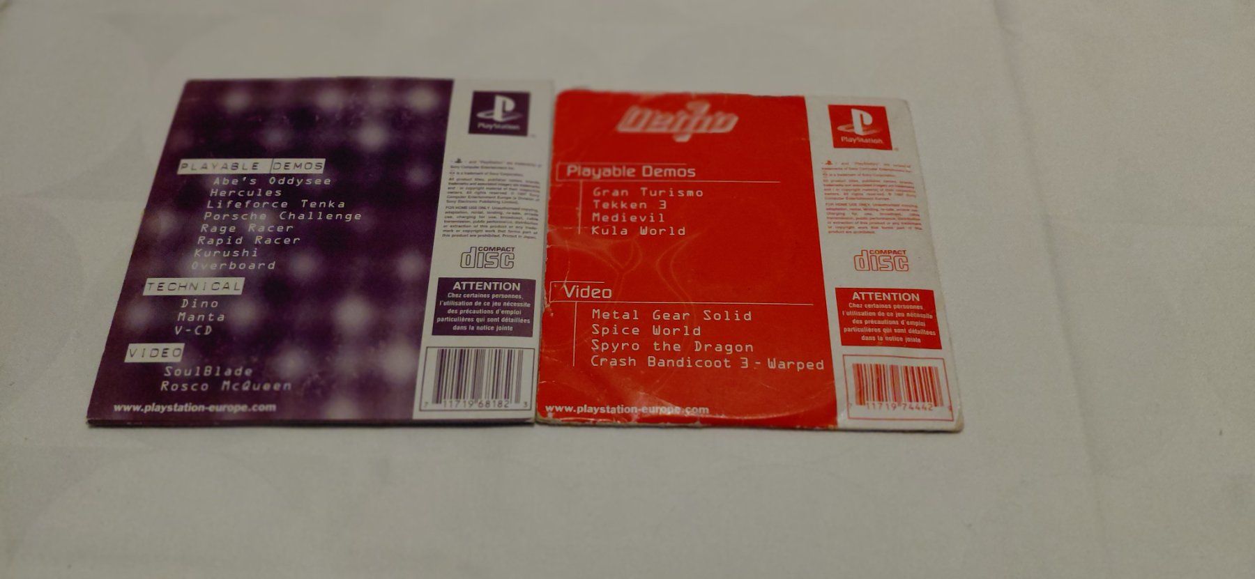 Giochi: 3x Demos  PS1 / PS2 Themepark PS1 – Usato da Gretzenbach venduto da Uli1980 2