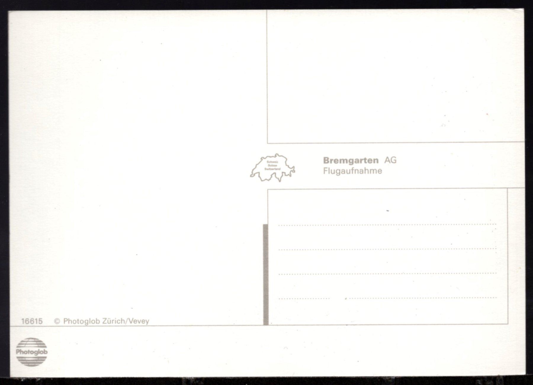 Cartoline postali: BREMGARTEN   Flugaufnahme – Usato da Aarau venduto da kufi44 1