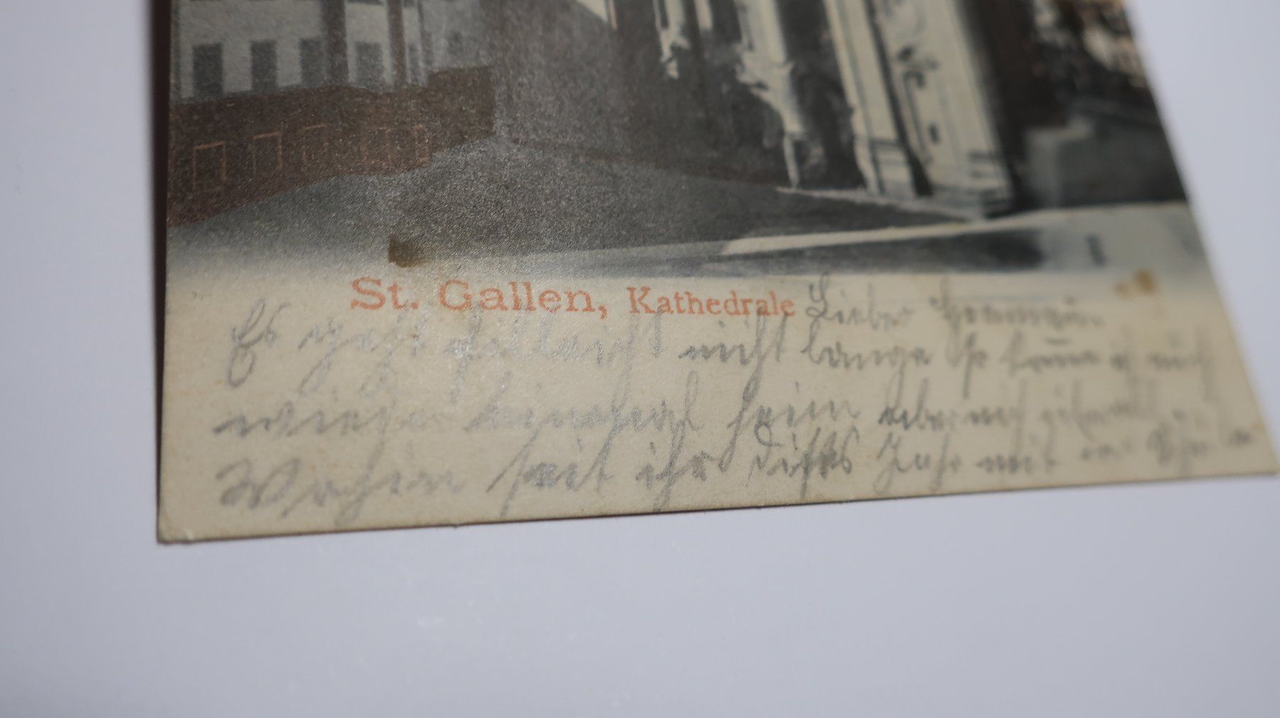 Cartes postales: St. Gallen Kathedrale 1907 – D'occasion à Cormoret par Pascalll2001 4