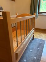 Babybett 120x60cm vom Schreiner angefertigt