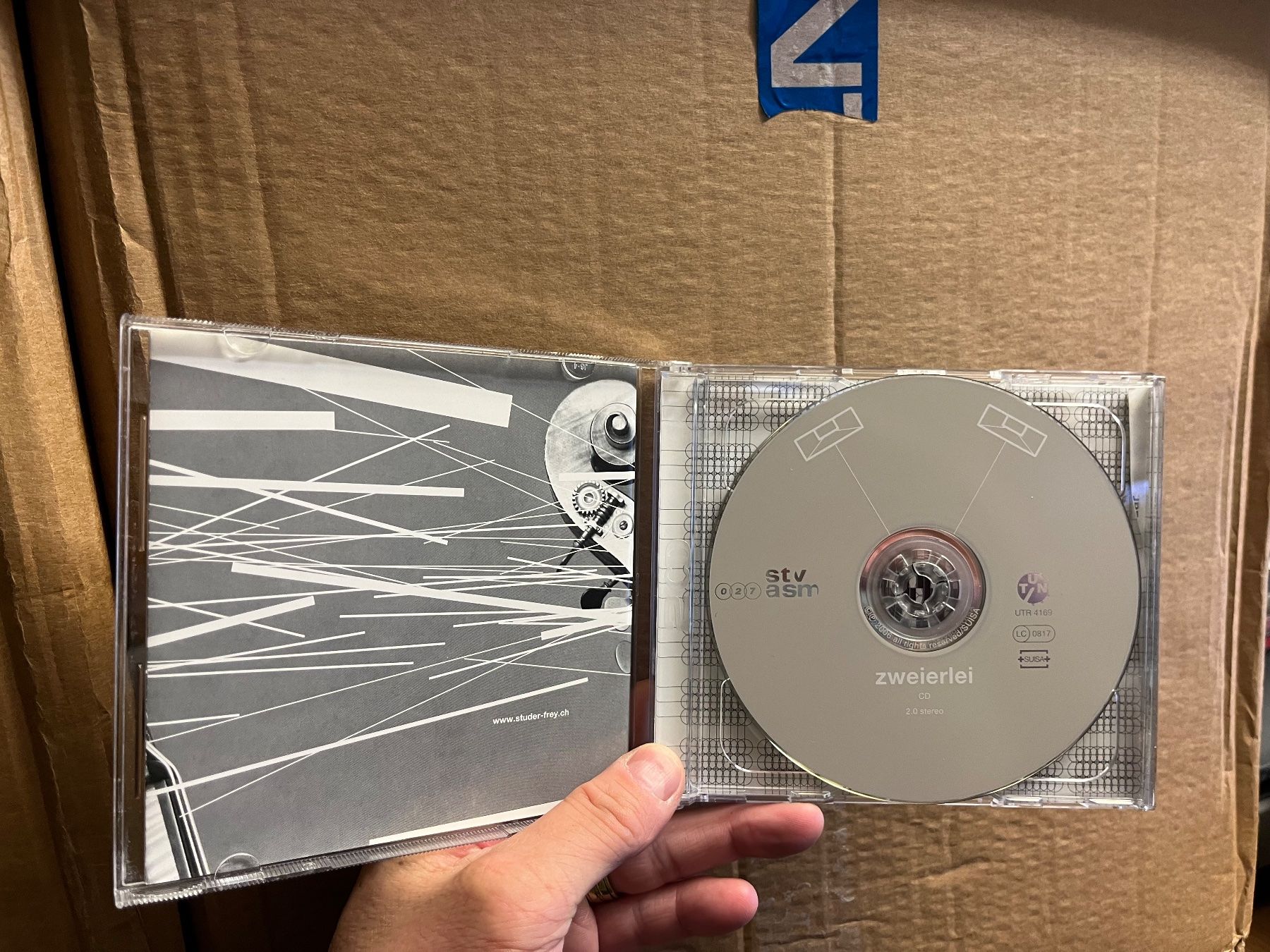 CDs: Kontrabassduo Studer-Frey - Zweierlei - SRA03C – Gebraucht aus Küsnacht ZH von swisssales.net 2