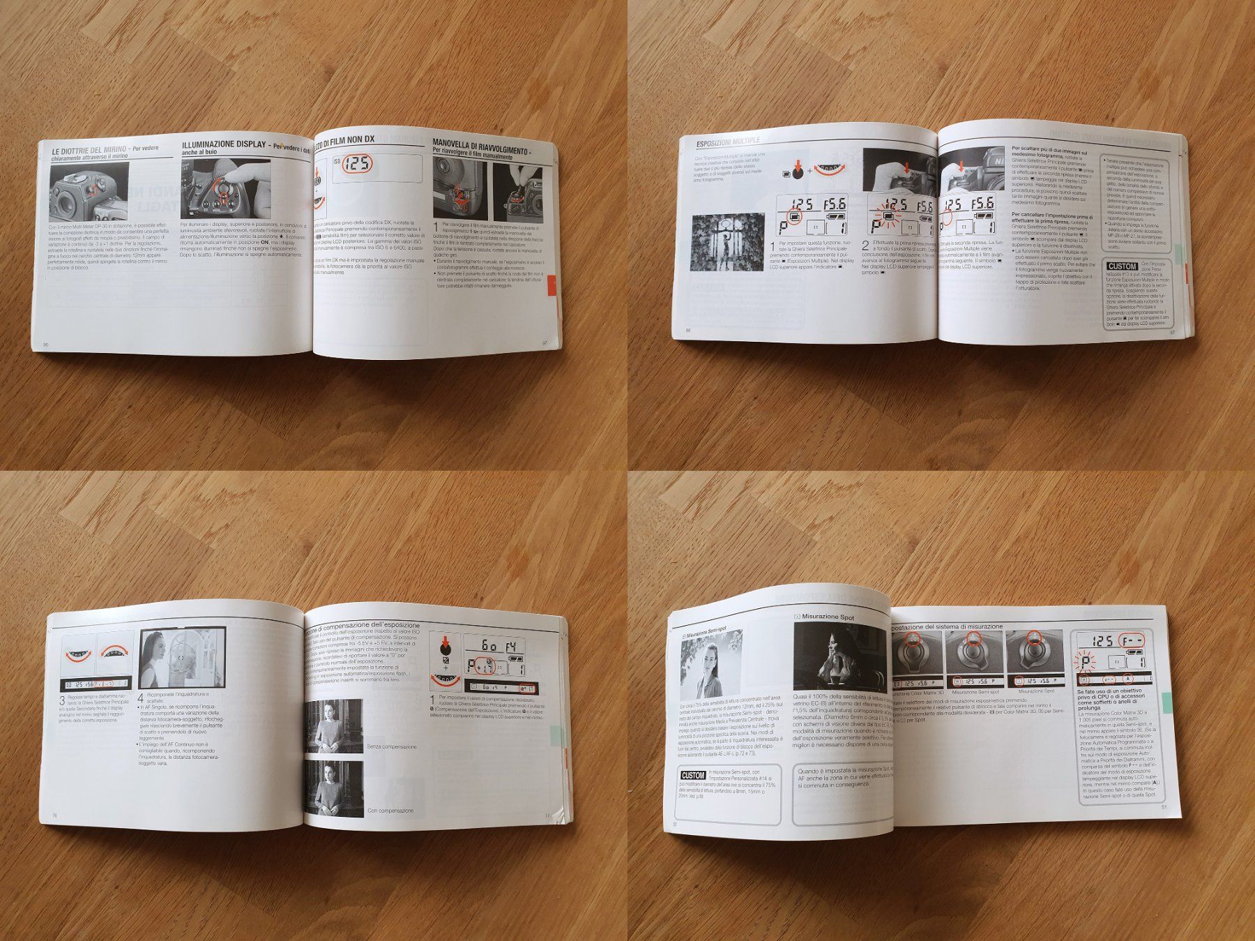 Nikon Kamera: Nikon F5 (camera analogica) Manuale Istruzioni in italiano – Gebraucht aus Winterthur von Nooitgedagt 4