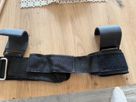 Lifting Hooks / Zughilfen mit Handgelenkbandagen – Fitness K