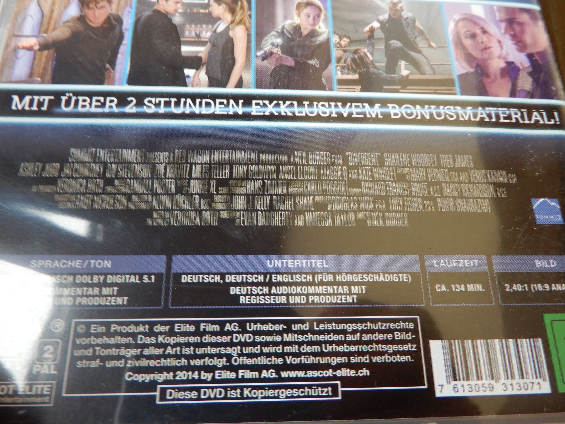 Tutti i DVDs: Divergent Die Bestimmung – Usato da Worben venduto da MaKo3252 6