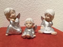Collection Angelina copyright 3x Vintage Engeln Figuren