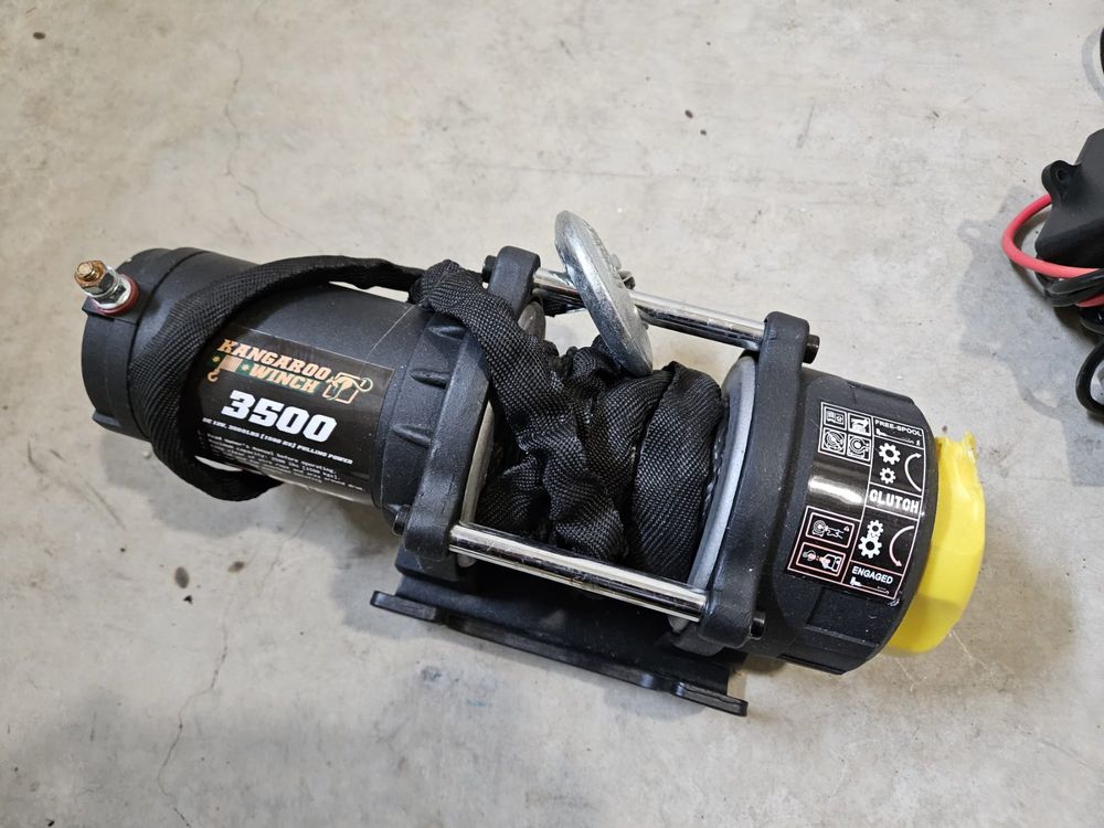 Seilwinde Kangaroo Winch 3500 Fernbedienung Kaufen auf Ricardo