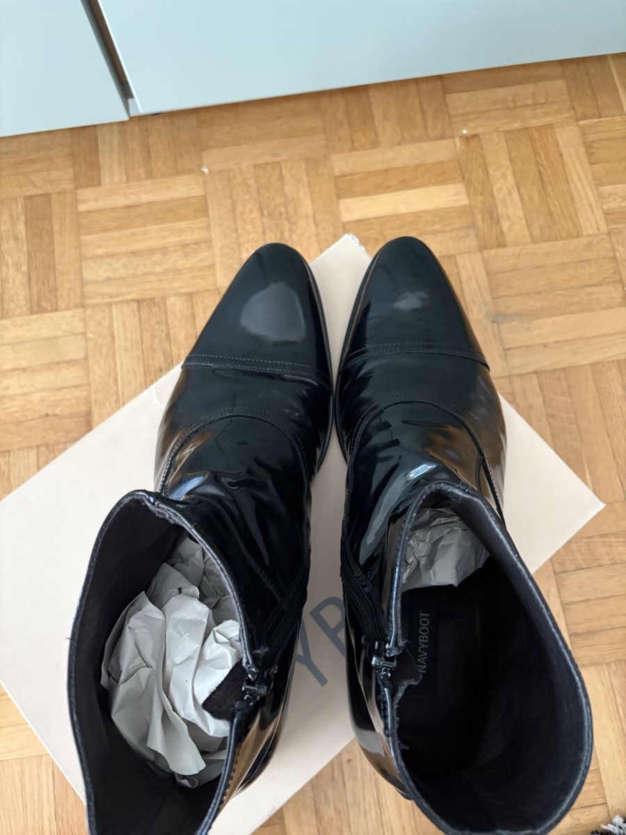 Navyboot Scarpe da uomo: Schwarze Herrenstiefel 43 von Navyboot – Nuovo (secondo la descrizione) da Basel venduto da lolushka 7