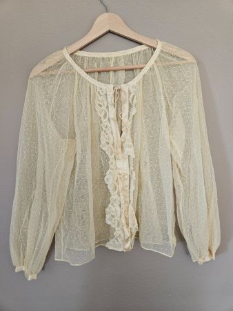 Romantische Vintage-Bluse