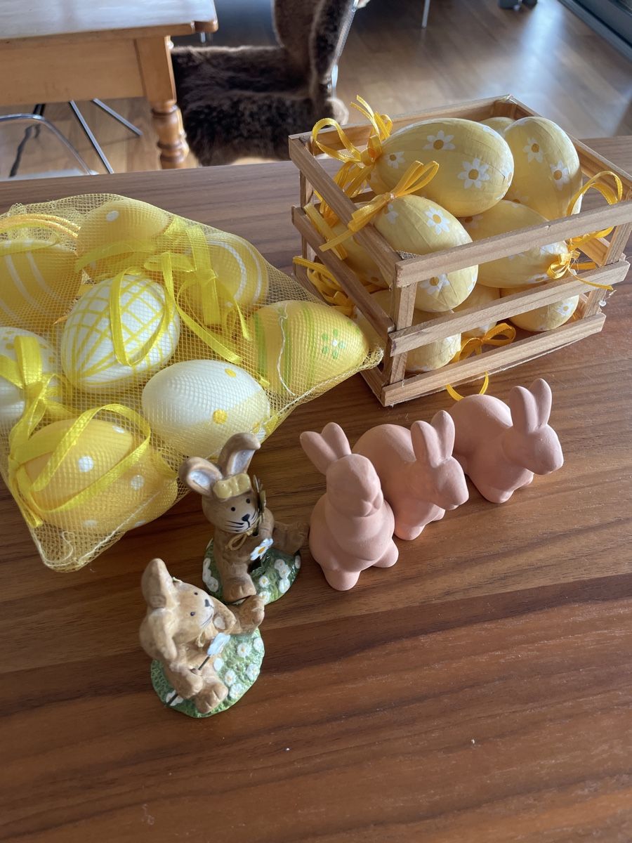 Tutte le decorazioni: Osterdeko - Gelb - braun – Nuovo (secondo la descrizione) da Wolfhausen venduto da CHRZOL
