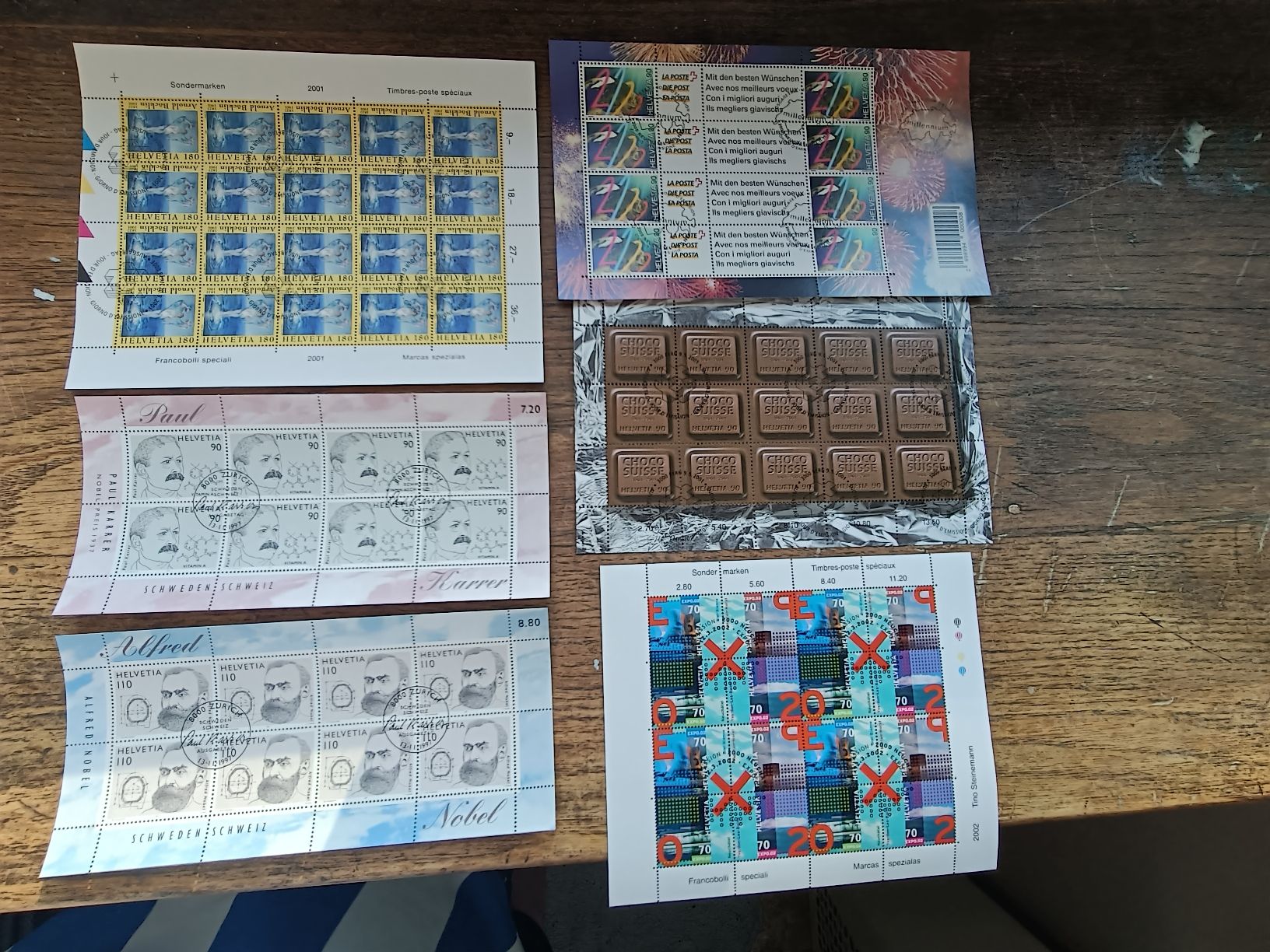 Tous les timbres: Sammlung Briefmarken Bögen – D'occasion à Brugg AG par Ente015 8