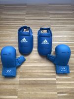 ADIDAS / WESING Karate Schützer Blau Gr. S