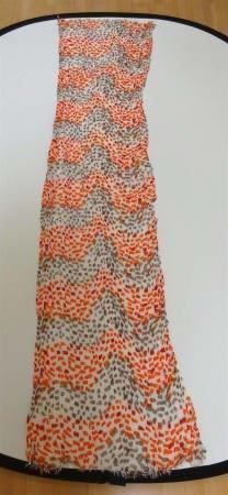 Foulard & Sciarpe: Schal - weiss / orange / rot / beige – Usato da Zofingen venduto da Justizia_01 2