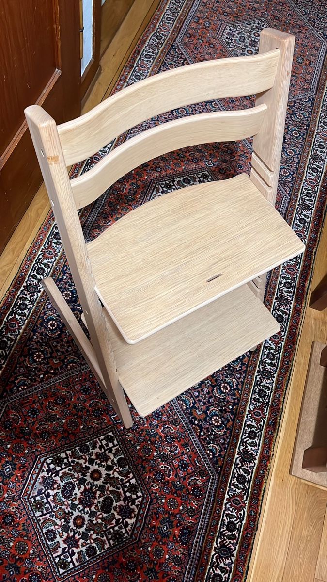 Stokke Seggioloni: Stokke TrippTrapp, Oak Natural – Usato da Möhlin venduto da Orisha4133 1