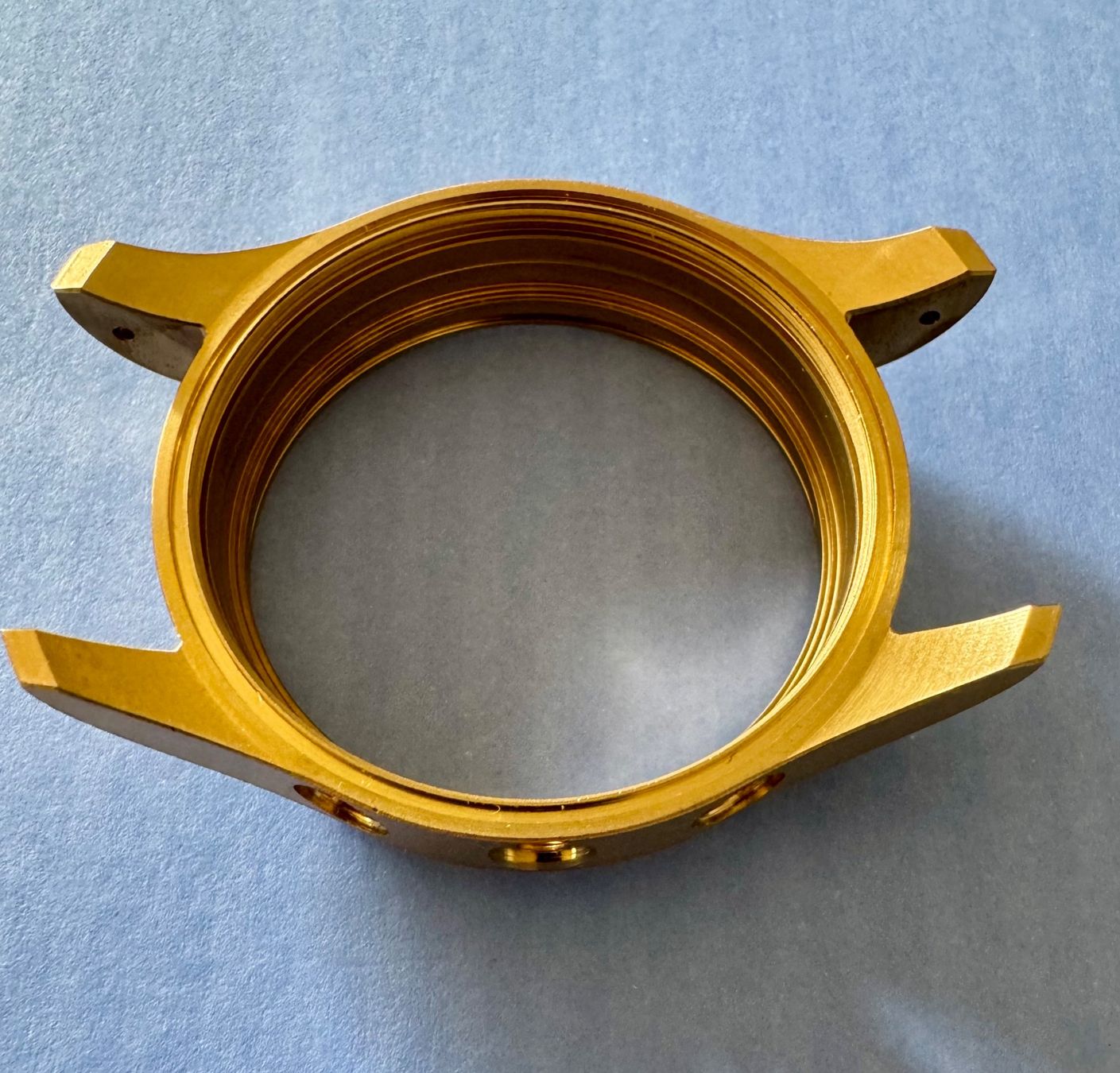 Orologi: 10 Stück Uhrengehäuse Goldfarben – Nuovo (secondo la descrizione) da Hermetschwil-Staffeln venduto da Mobile2013 3