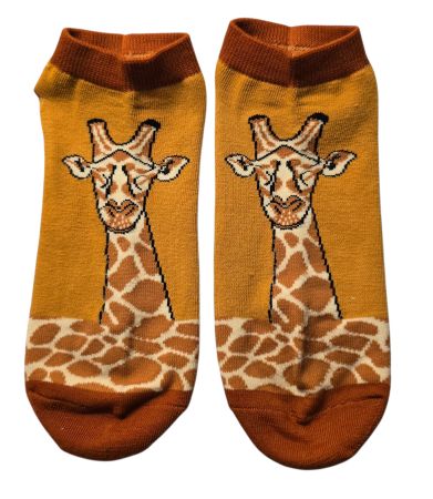 Sneaker-Socken Giraffen / Giraffes