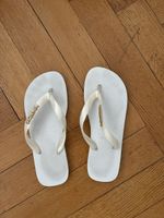 Tongs Havaianas blanc femme Taille 39 état d'usage