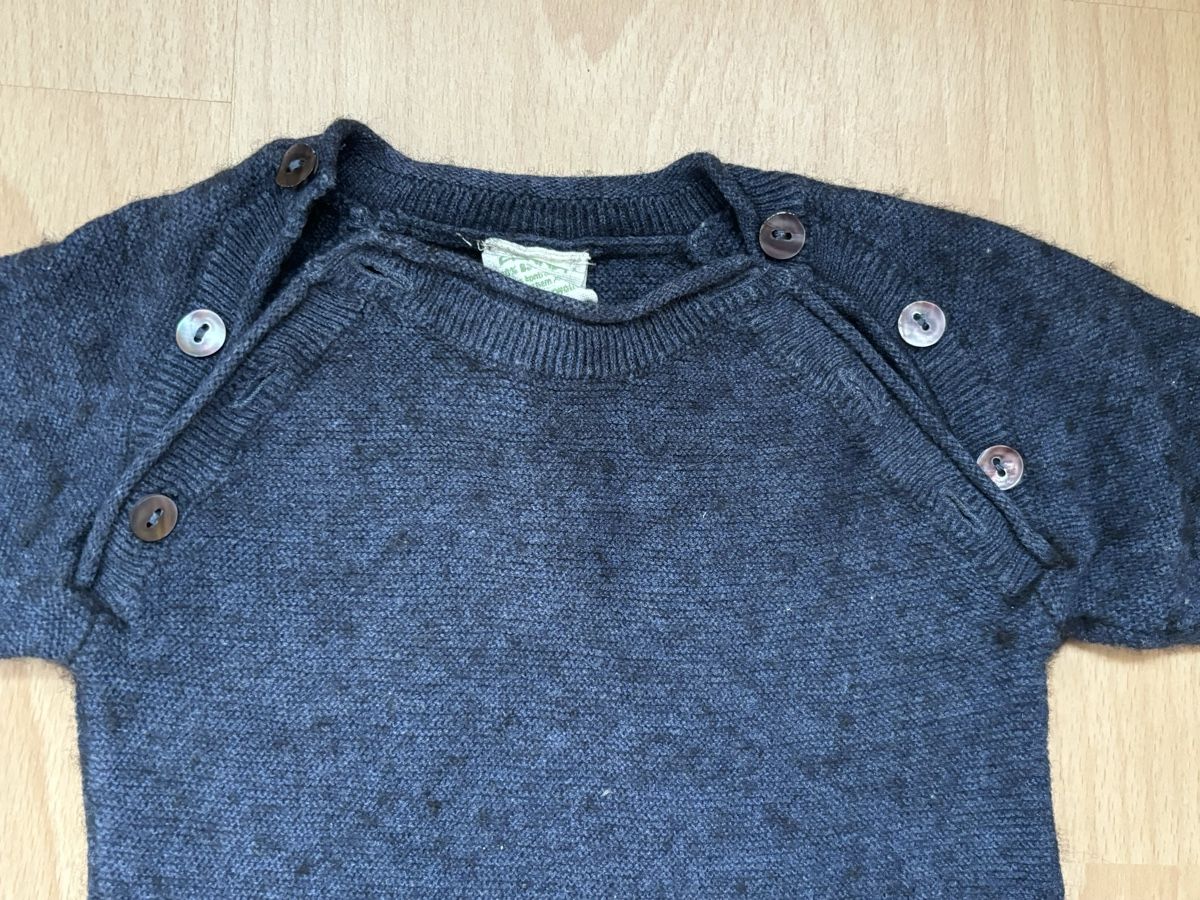 Lotti & Set di vestiti: 1x Stramplers, 80% Baumwolle, Gr. 62, Dunkelblaue – Usato da Prêles venduto da 21rena 2