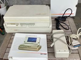 Alter Compaq Computer SLT/286 80er Jahre 1988 1. Generation
