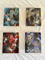 Hans Erni – „Die vier Elemente“ Keramikplatten Set
