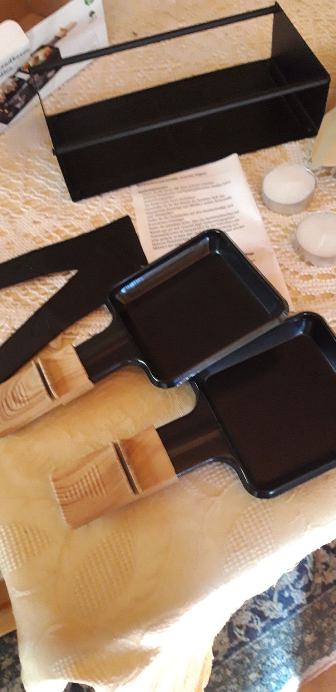 Küchengeräte: Raclette-Öfeli mit Rechaudkerzen. NEU – Neu und originalverpackt aus Neuenhof von elRey123 4