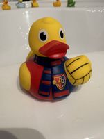 FCB Bade-Ente mit Blockschal Fanartikel FC Basel Fussball