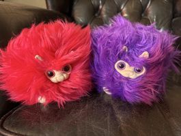 Harry Potter Minimuff Pygmy puff zwei Stück neu Sammlerstück