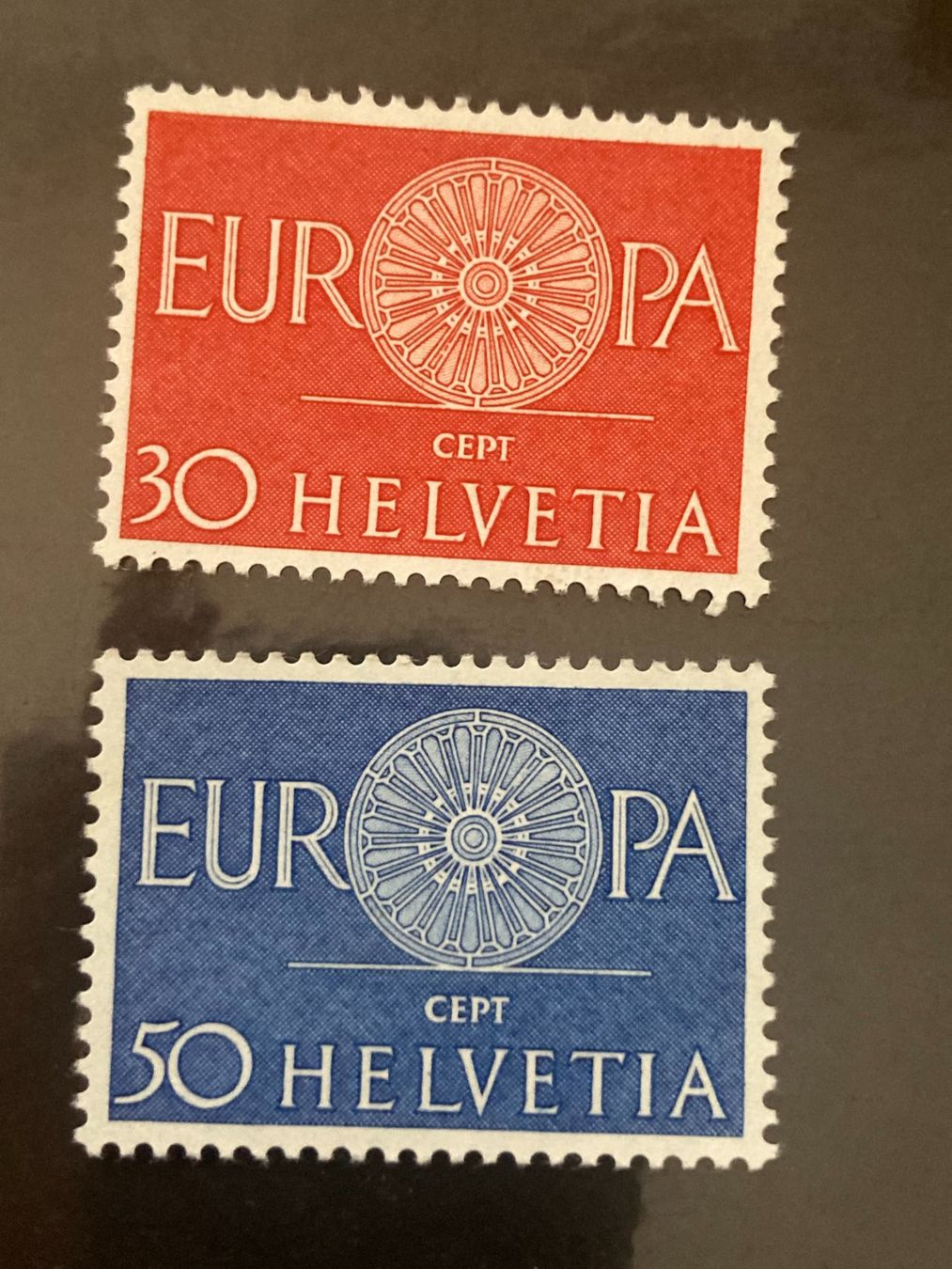 Tutti i francobolli: Schweiz 1960 Satz Europa CEPT postfrisch – Nuovo (secondo la descrizione) da Liestal venduto da schnueps