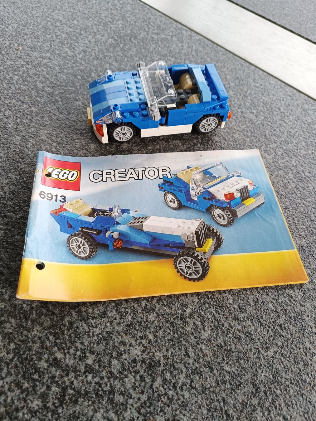 Lego Baukästen: Lego 6913 Blue Roadster – Gebraucht aus Bremgarten AG von Davidiusi