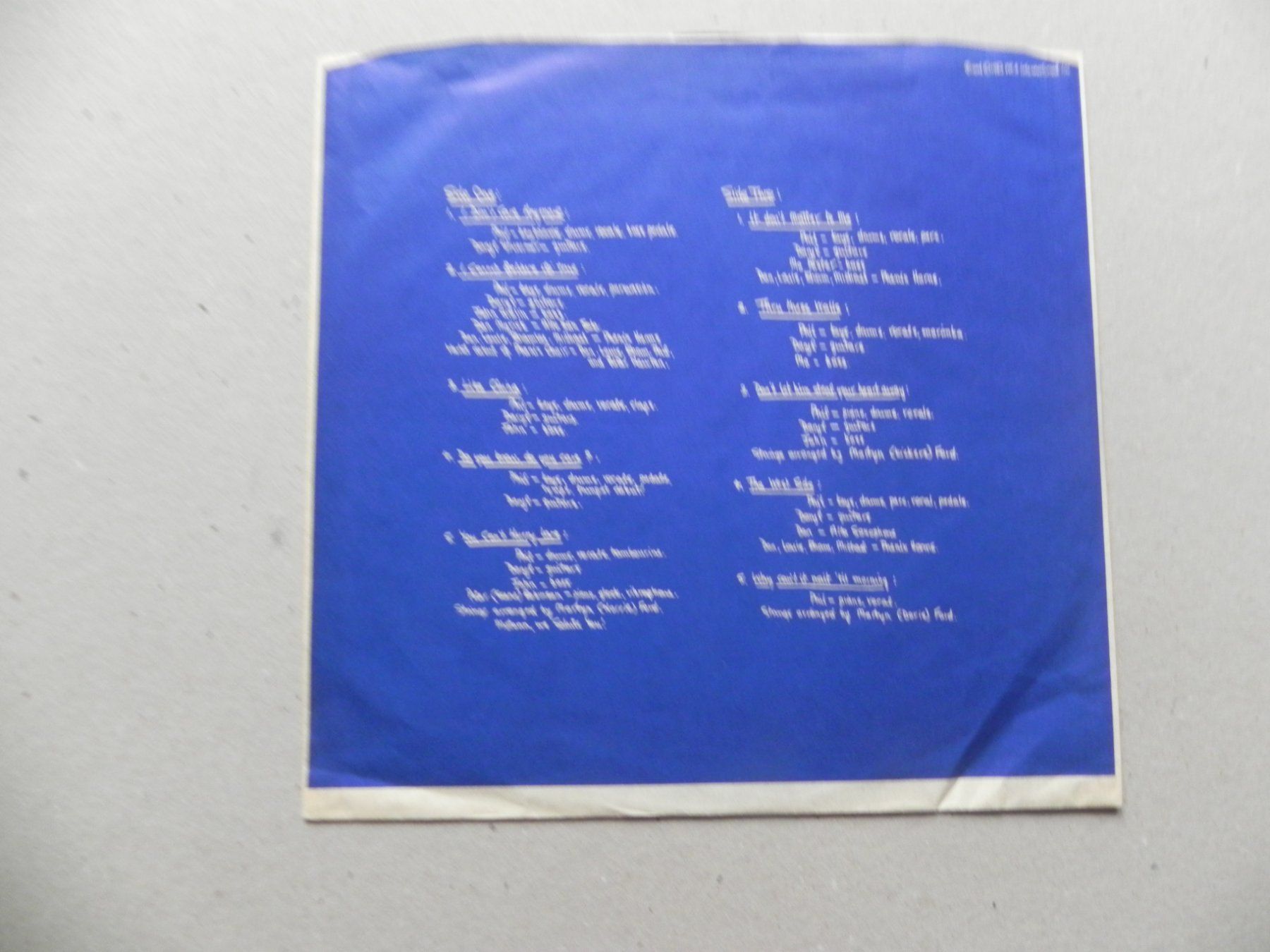 Schallplatten: LP brit. Rock Pop Baladen Phil Collins 1982 Hello .. Genesis – Gebraucht aus Siebnen von krimsie 4