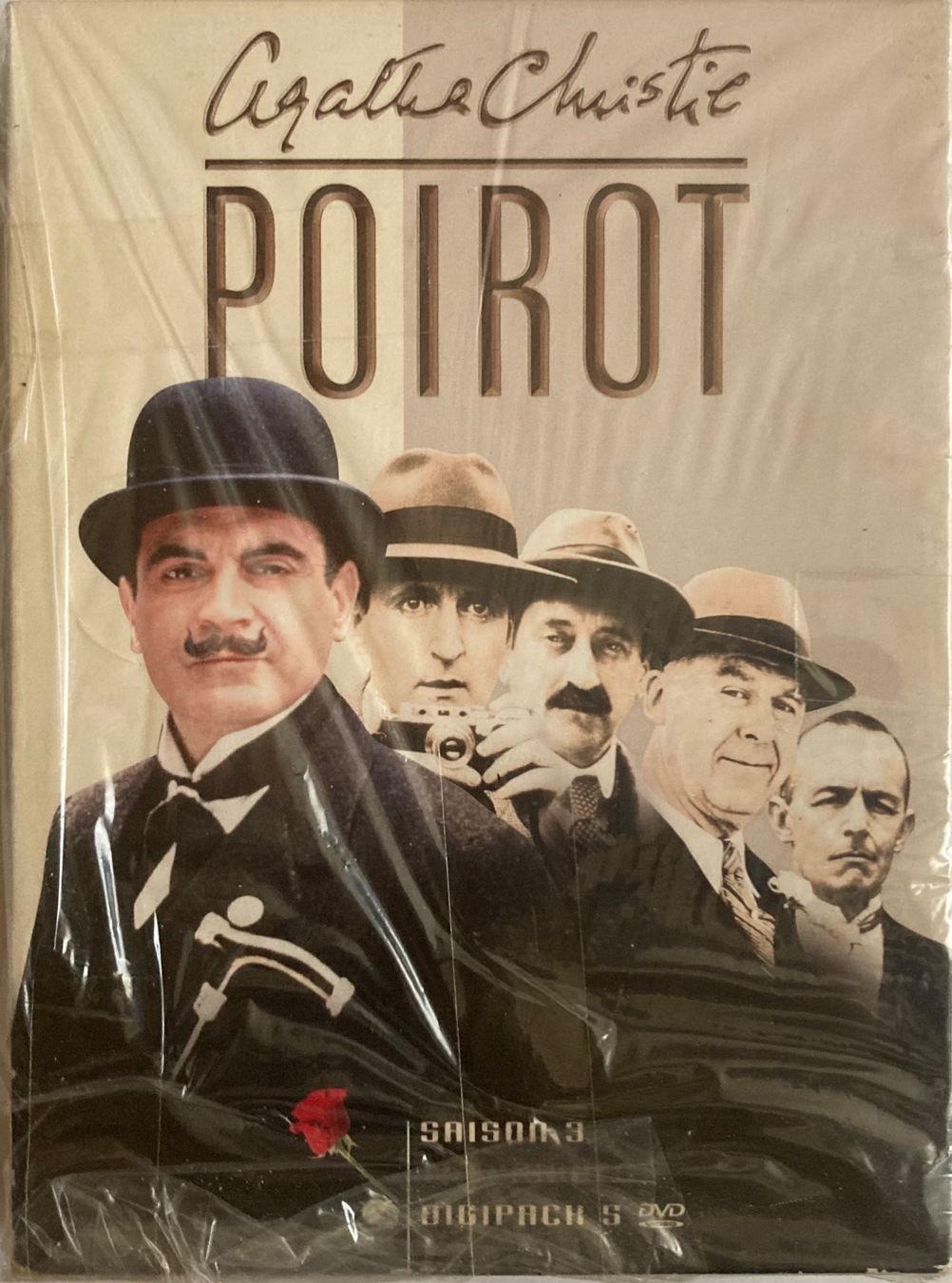 Tutti i DVDs: AGATHA CHRISTIE - HERCULE POIROT – Nuovo e nell'imballaggio originale da Poliez-Pittet venduto da Newtown-Records