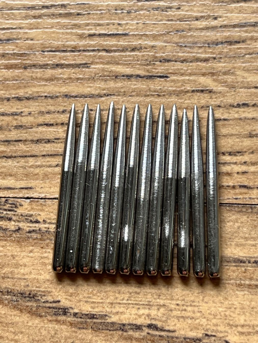 Freccette: 32 mm Steeldart Spitzen ab 1.- – Nuovo (secondo la descrizione) da Wikon venduto da Trump1