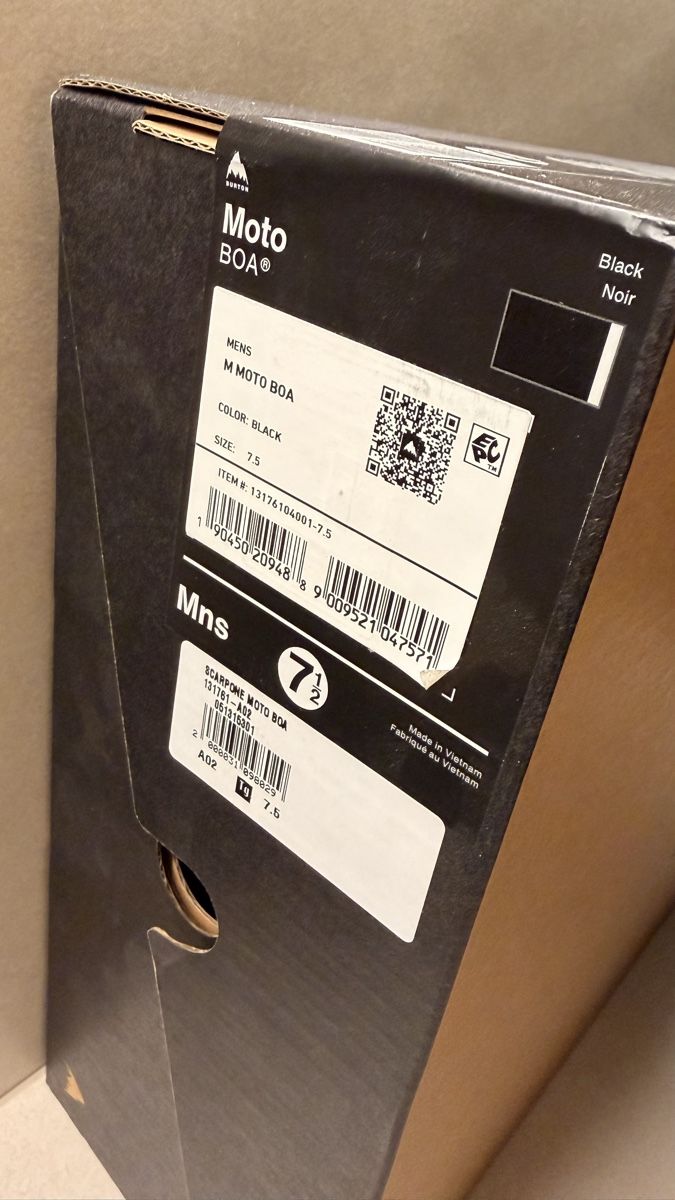 Burton Scarpe da uomo: Scarponi Burton Moto Boa – Usato da Lumino venduto da Kussed 4
