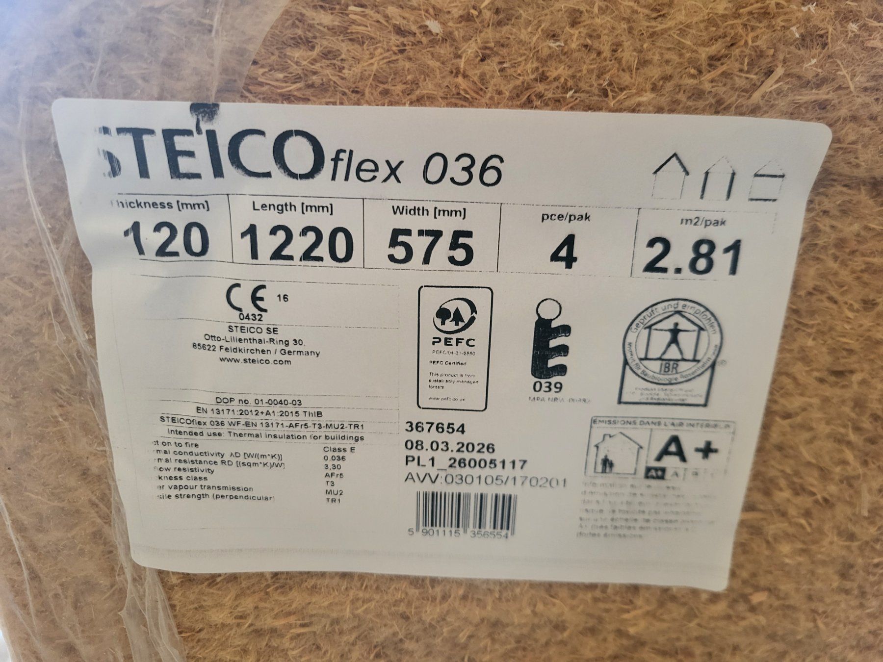 Materiale di riempimento: SteicoFlex 036 Isolation – Nuovo (secondo la descrizione) da Bäretswil venduto da Fabi052 2